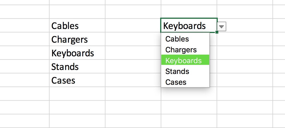 where is the chart combo option on excel for mac